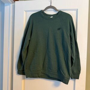 Men's Green Basecamp Crew Neck Sweatshirt